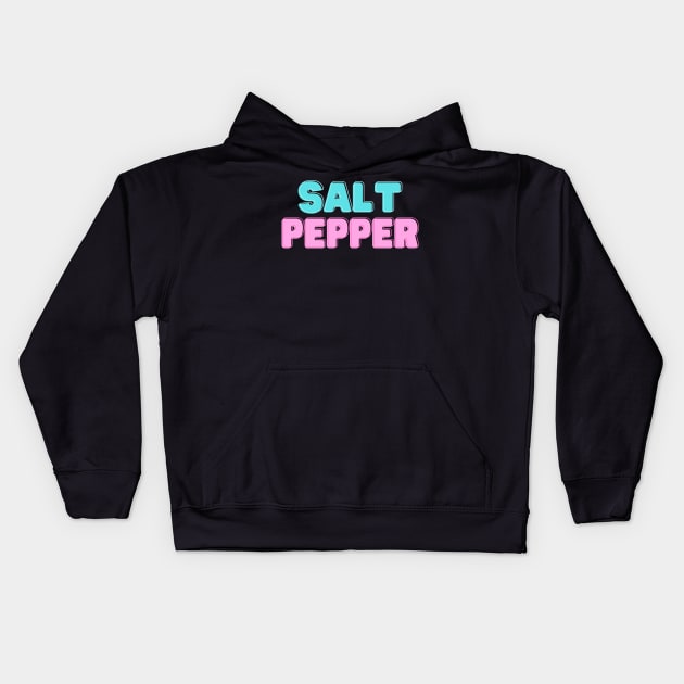 Cool Salt Pepper Kids Hoodie by Mia